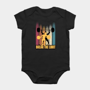 Break the limit vintage Baby Bodysuit